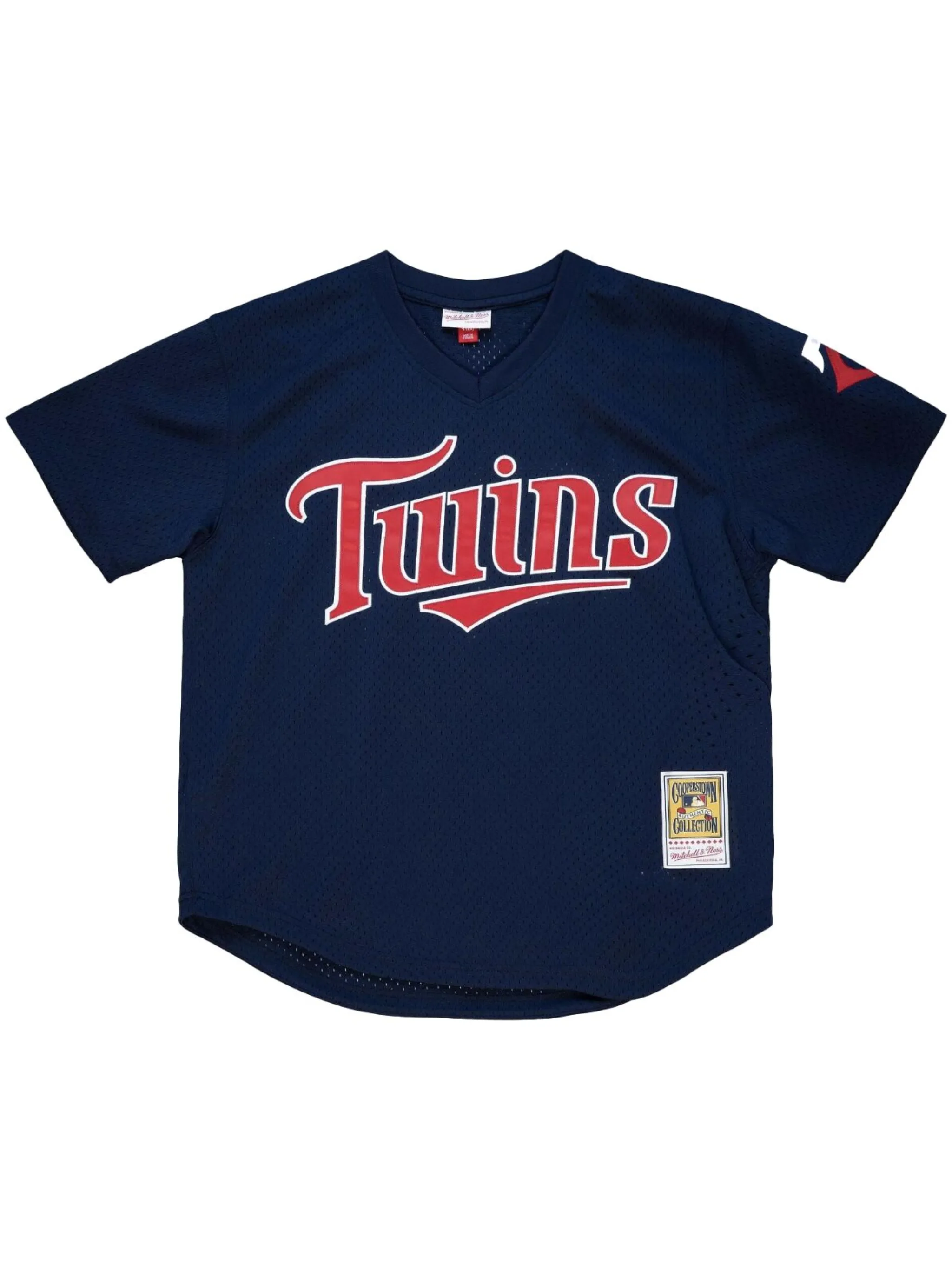 

Футболка MLB Minnesota Twins 2002 David Ortiz Authentic BP Mitchell & Ness, синий