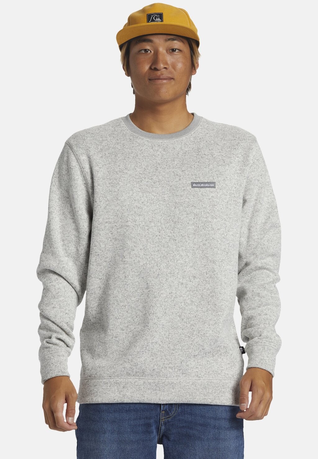 

Толстовка Quiksilver, цвет Mottled Dark Grey