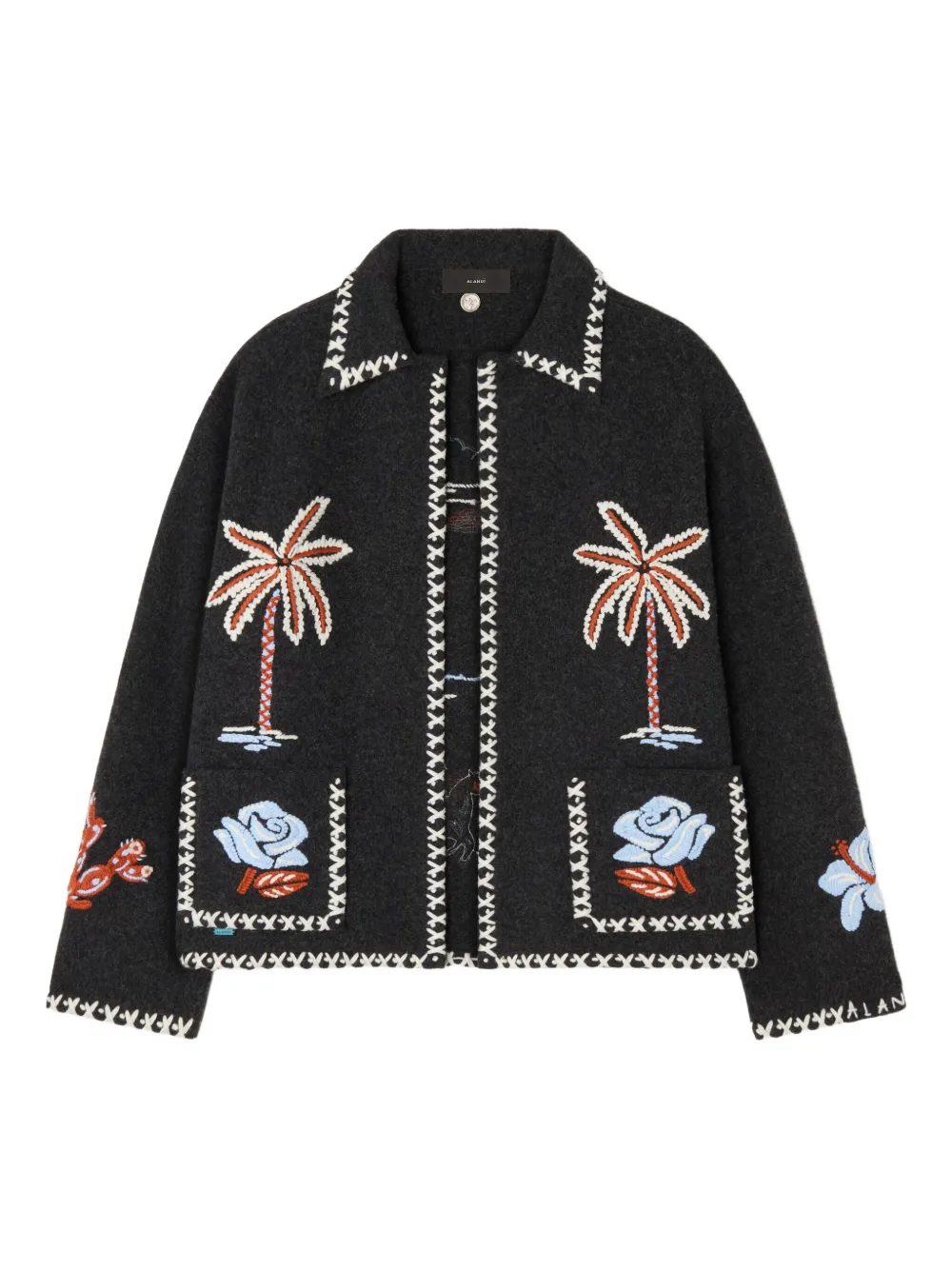 

Куртка Remember Me с вышивкой Alanui, серый