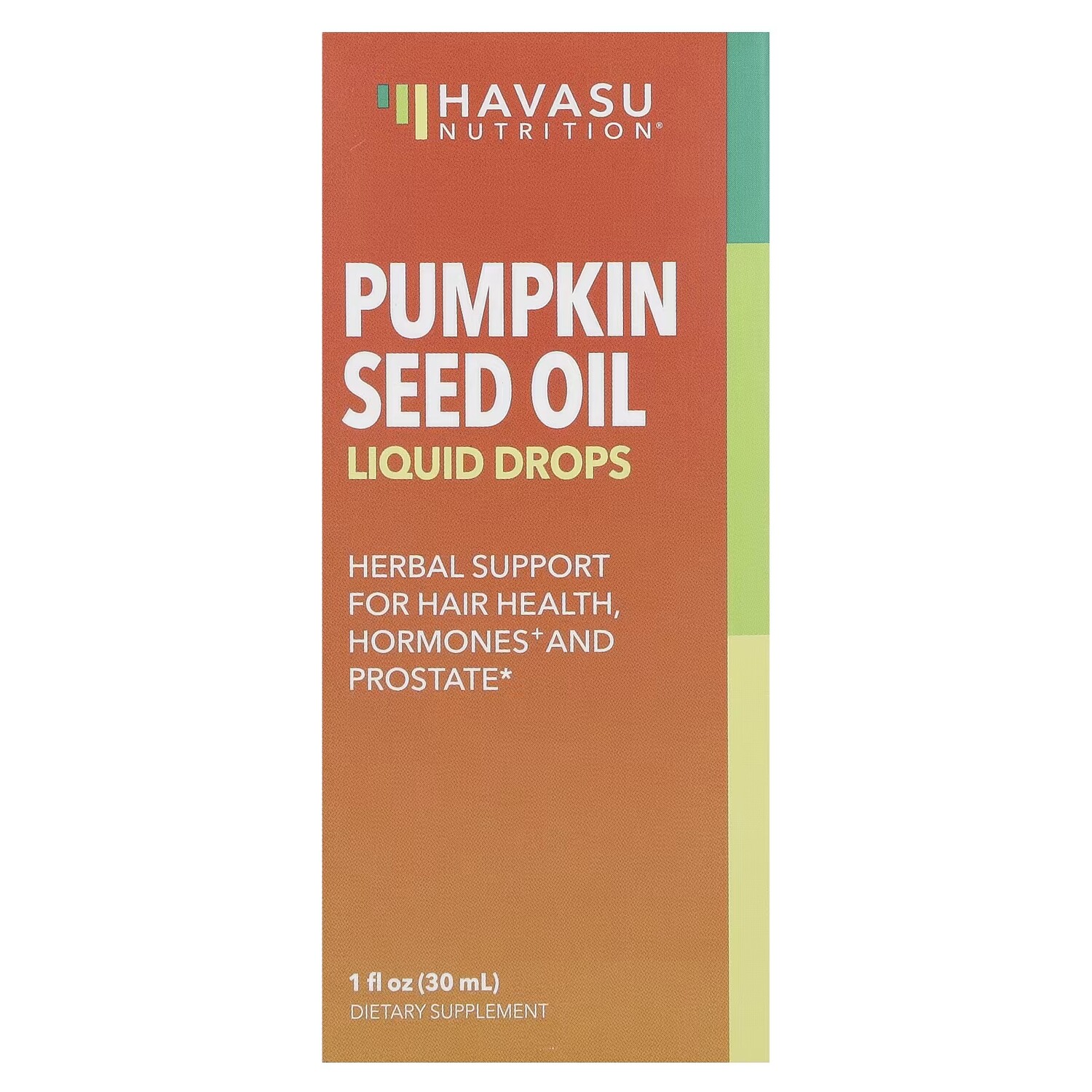 

Havasu Nutrition, жидкие капли тыквенного масла, 1 жидкая унция (30 мл)
