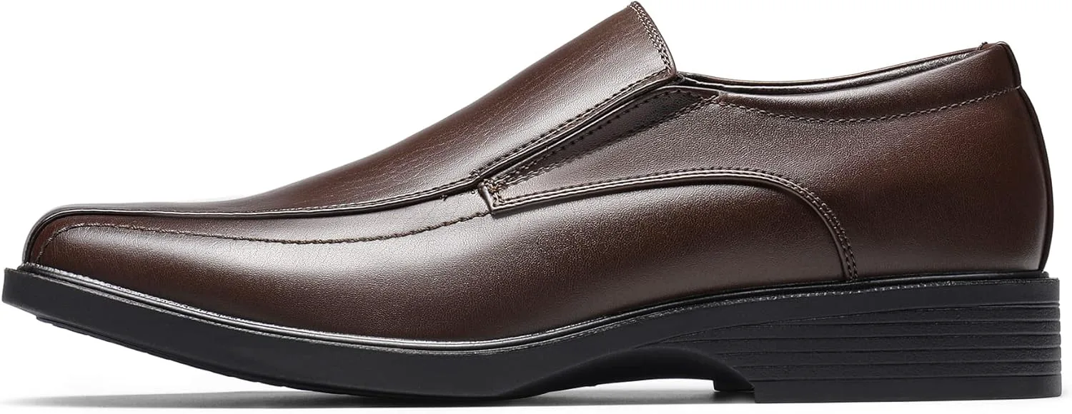 

Мужские формальные лоферы Bruno Marc с квадратным носком, темно-коричневый