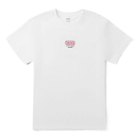 

Футболка athleisure casual sports printing short sleeve white Vans, белый