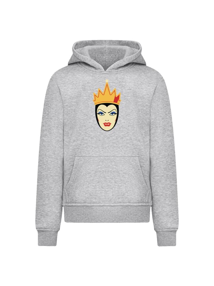 

Пуловер F4NT4STIC Hoodie Disney Bösewichte Evil Queen, пятнистый серый