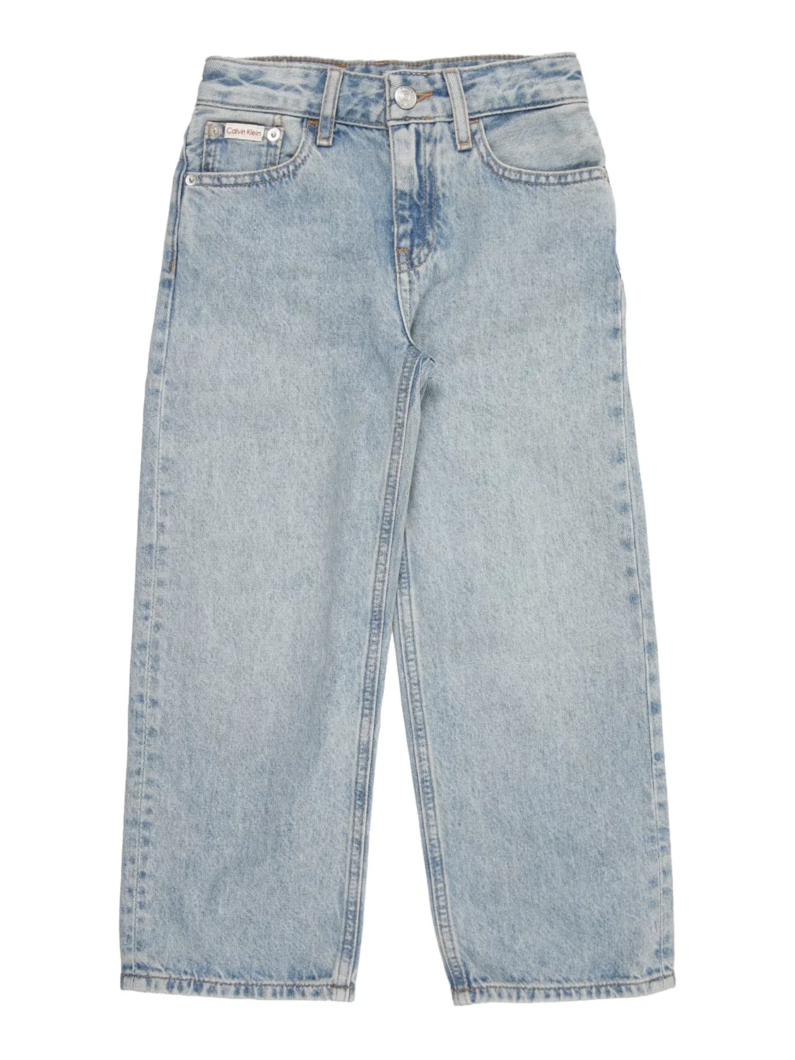 Джинсы Calvin Klein Jeans Baggy Jeans светло-голубого цвета