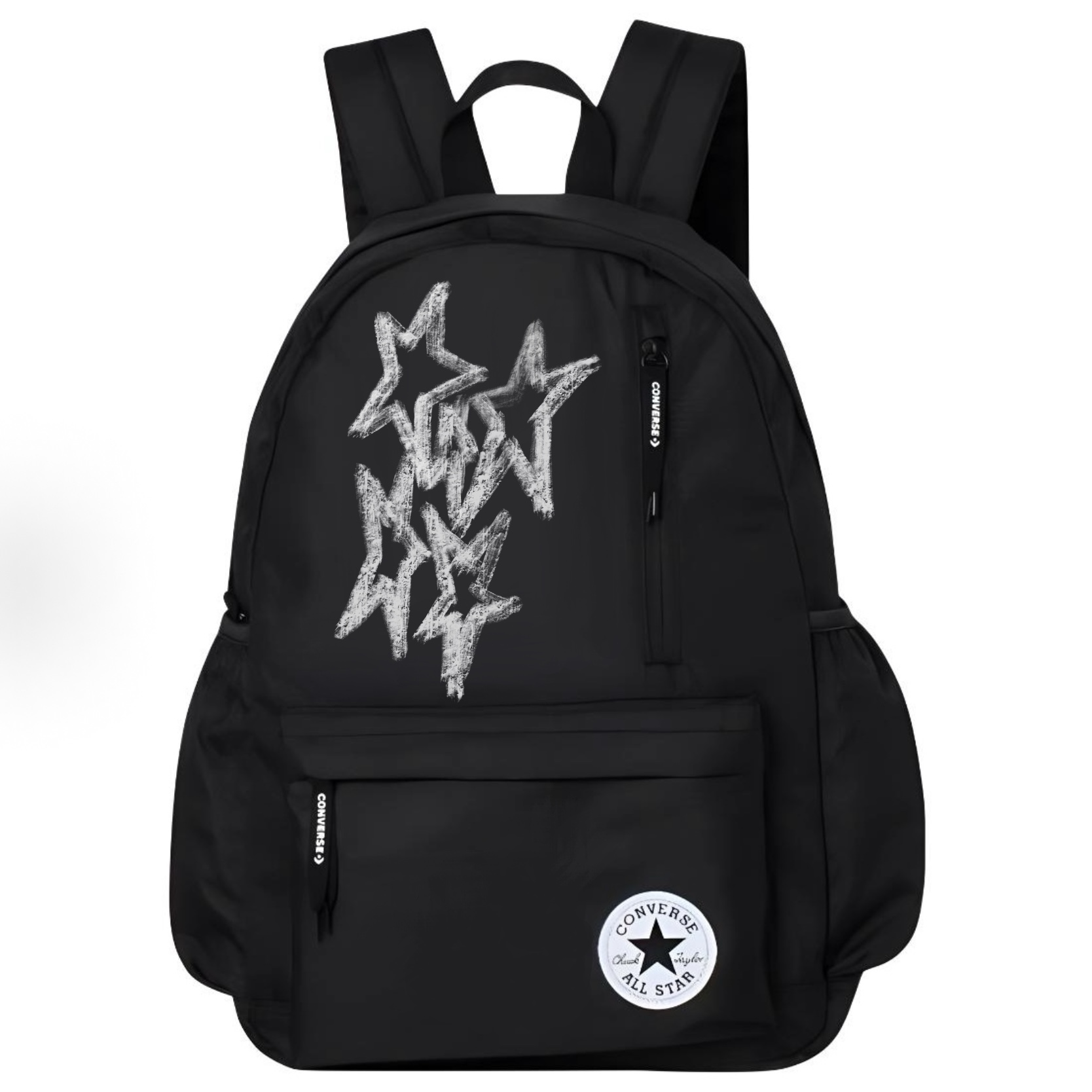 

Converse Полиэстеровый рюкзак обычный унисекс черный, Black