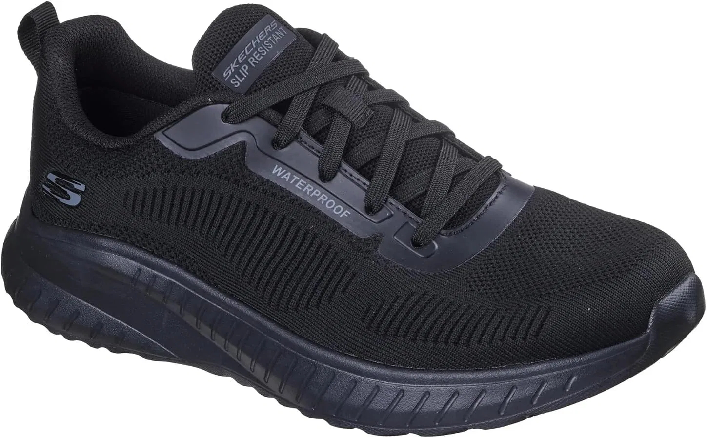 Мужские рабочие медицинские ботинки Skechers Squad Chaos Sr Parley, Blk Black