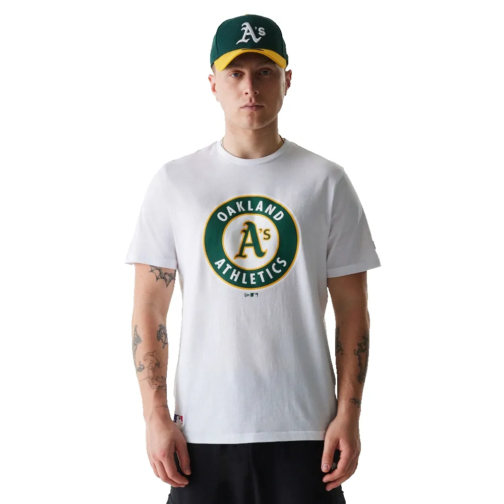 

Футболка с коротким рукавом New Era MLB Regular Oakland Athletics, белый