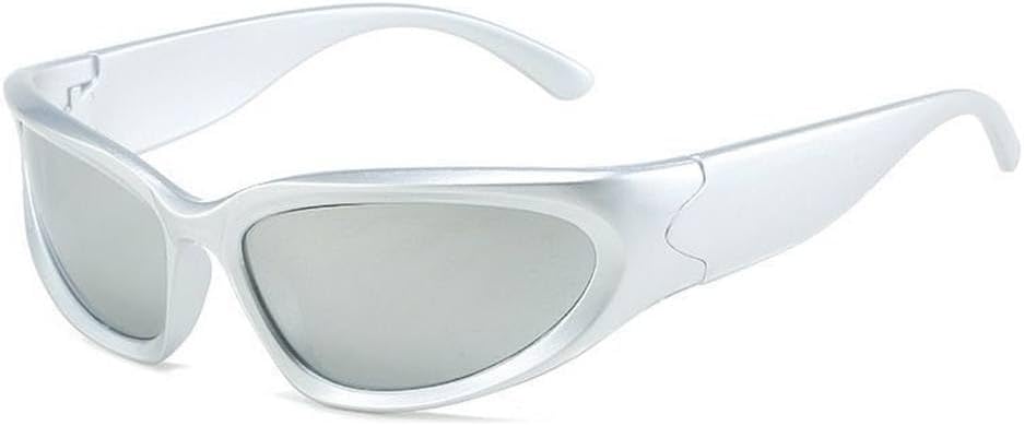 

Эстетические солнцезащитные очки для мужчин, для езды на велосипеде, занятий спортом, женские солнцезащитные очки в винтажном стиле, модные панк-очки HYYZZC, C7-mercury