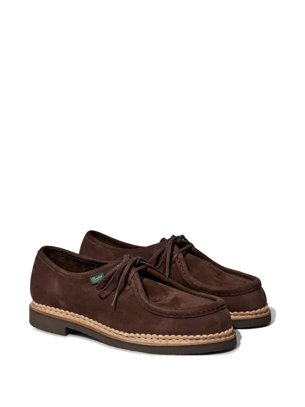 Лоферы Michael на шнуровке Paraboot, коричневый