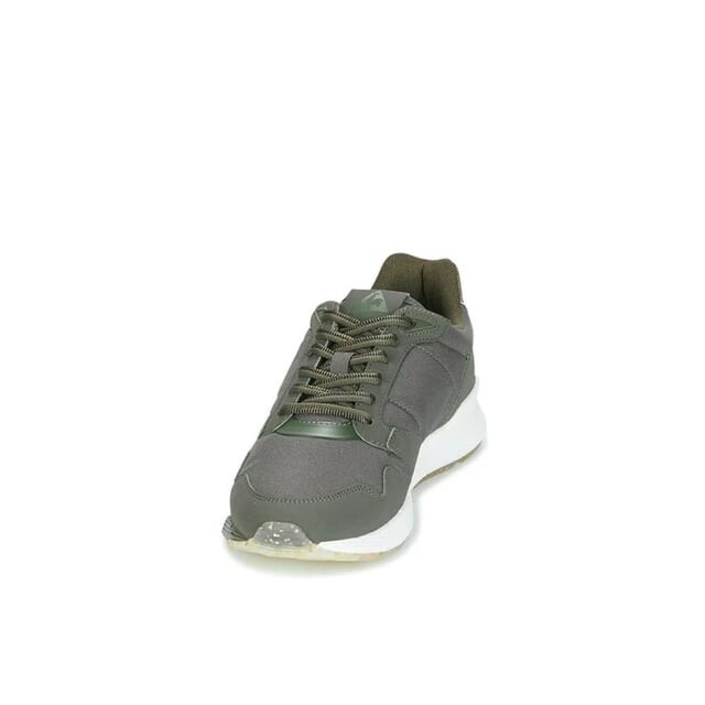 Женские серые кроссовки Omega x с эффектом металлик Le Coq Sportif, зеленый — фото 3
