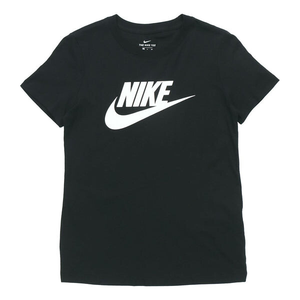 

Футболка как w спортивная футболка essntl icon futur Nike, черный