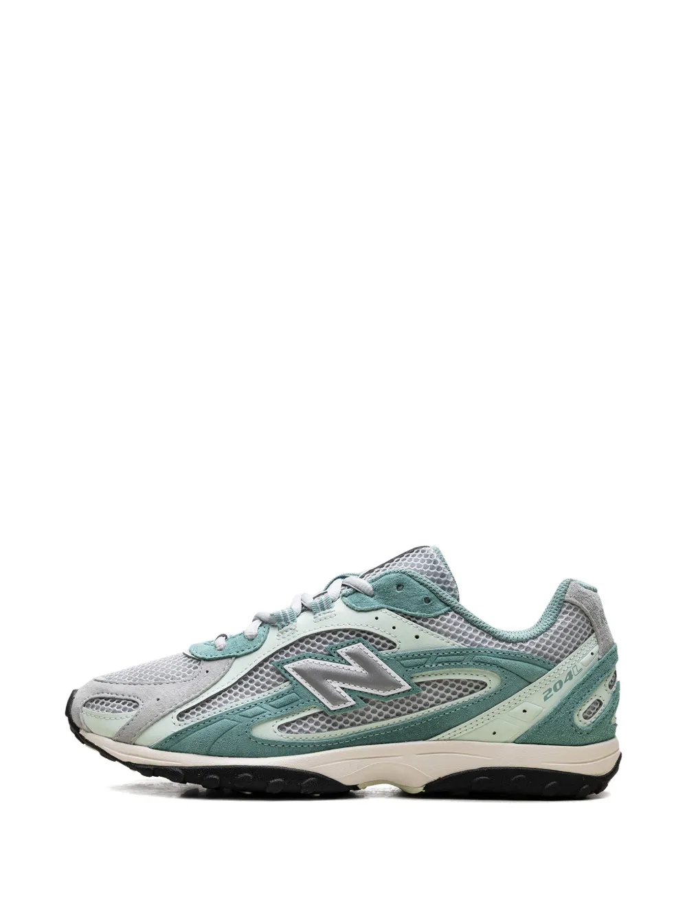 Кроссовки 204L "Kith - Green" NEW BALANCE, зеленый — фото 3