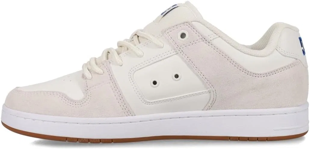 Мужские кожаные скейтбордистские кроссовки DC Shoes Manteca 4 S, Off White — фото 3