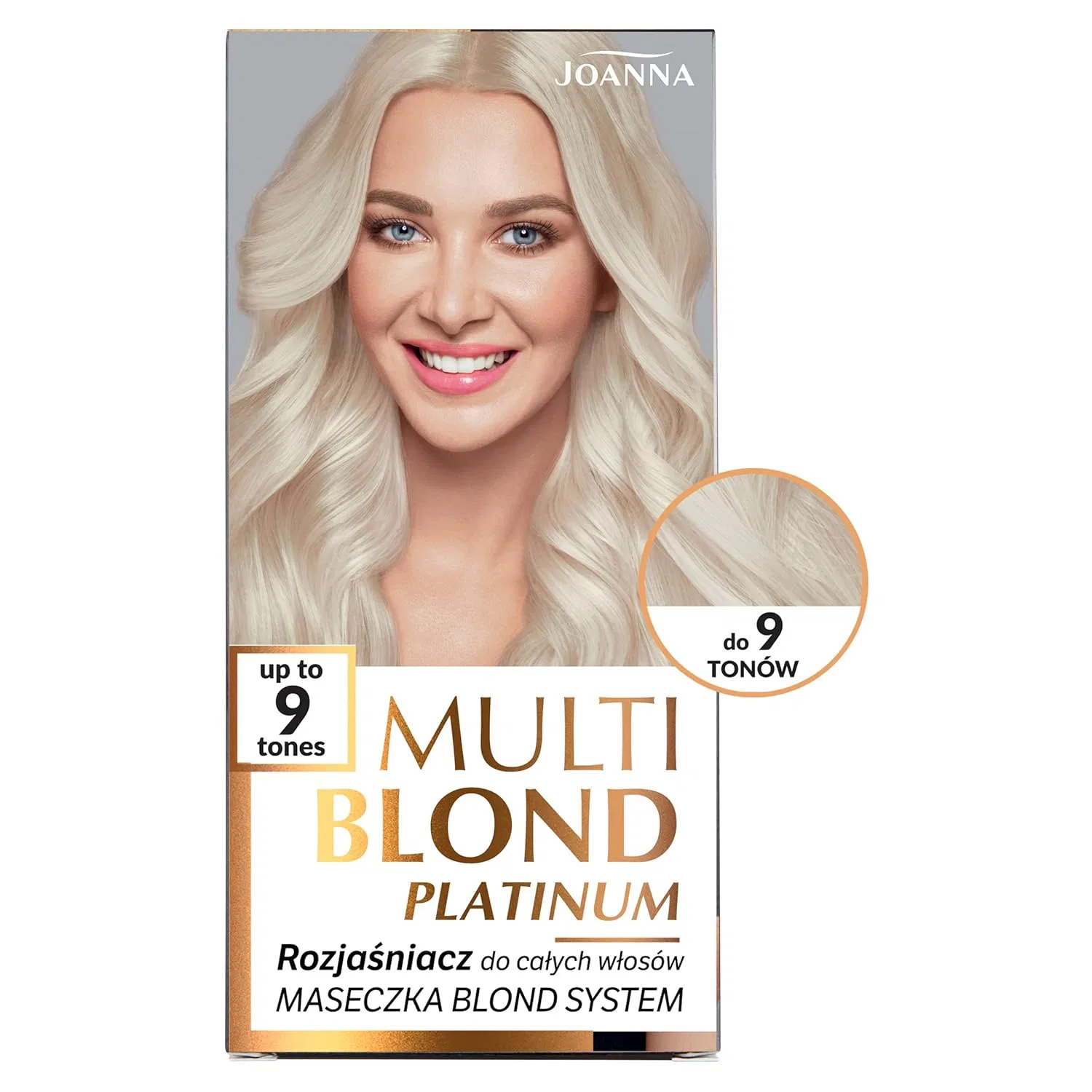 Осветлитель для волос «Multi Blond Platinum» от Joanna Professional Joanna, Brightens Hair By 9 Tones — фото 2