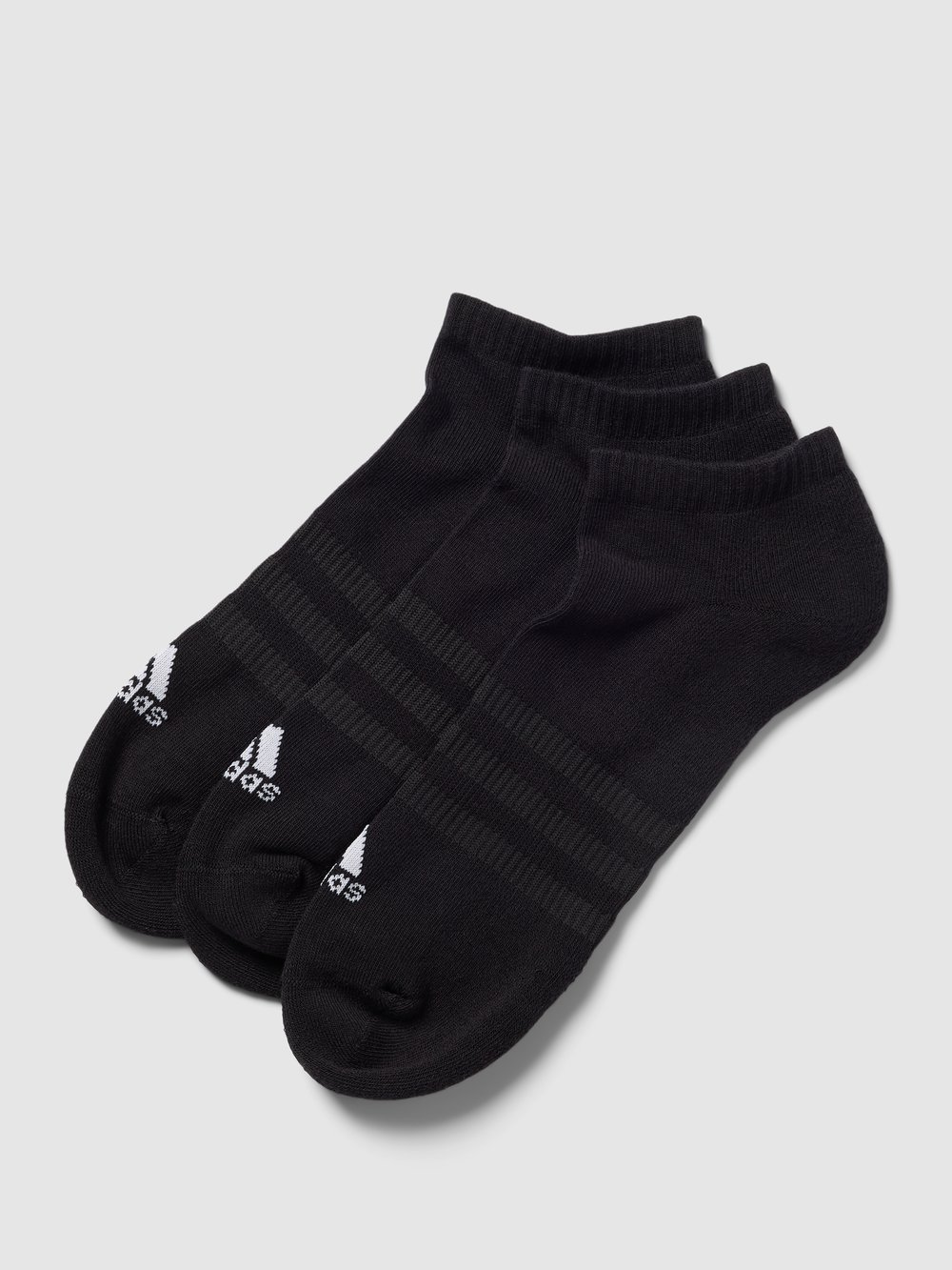 

Носки-кроссовки с этикеткой в ​​упаковке по 3 пары ADIDAS SPORTSWEAR, черный