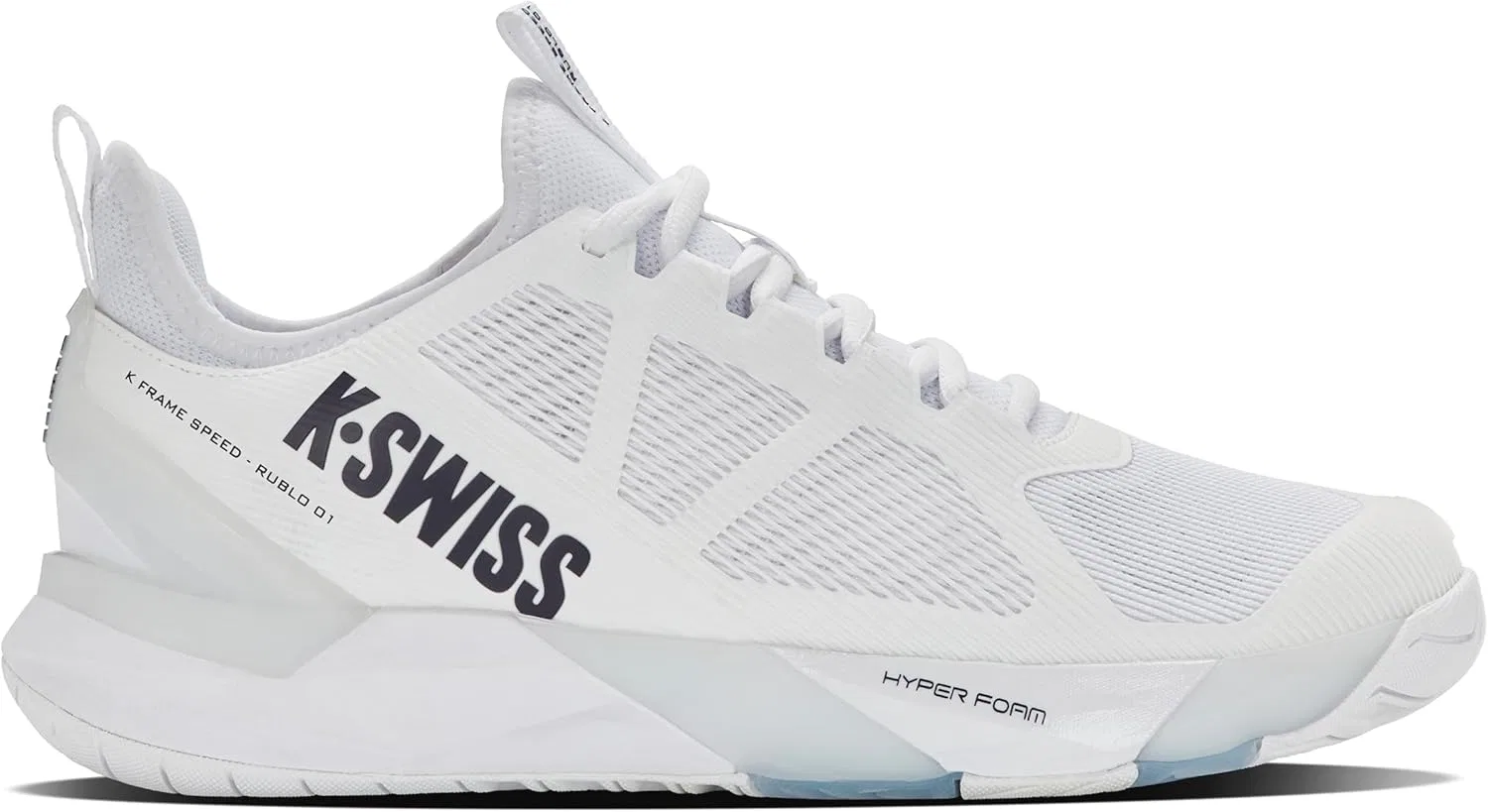 Кроссовки теннисные K-Swiss K-Frame Speed, Rublo, White/Peacoat