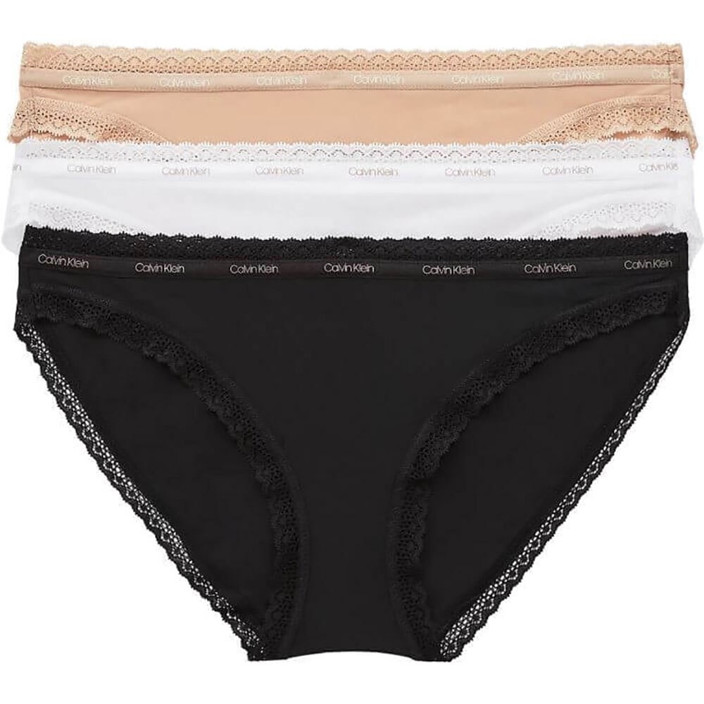 

Стринги Calvin Klein Bikini 3 шт, черный