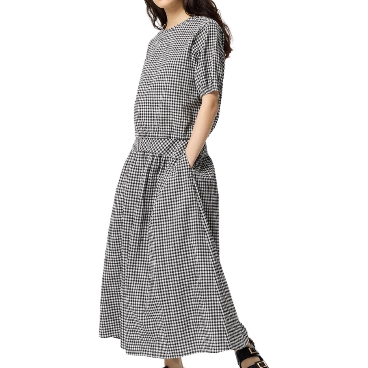 

UNIQLO Повседневная длинная юбка женская черная