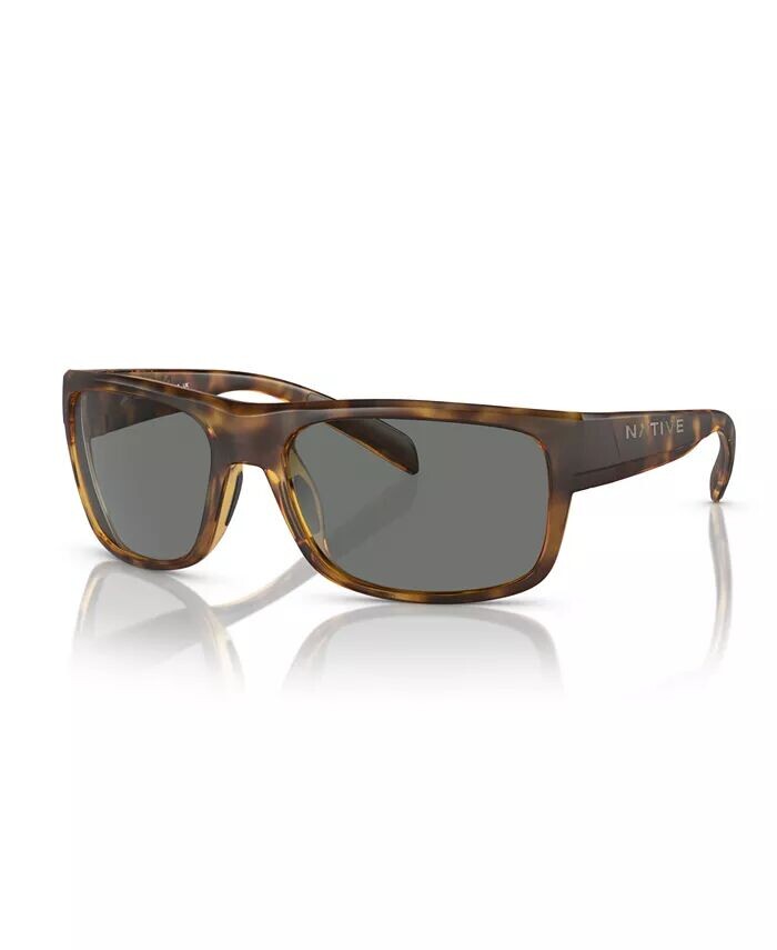 

Мужские поляризационные солнцезащитные очки Native Ashdown, зеркальные Polar XD9003 Native Eyewear, коричневый