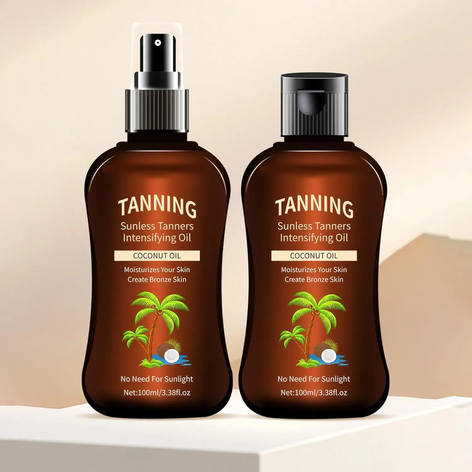 Автозагар лосьон Tropical Sand Free Hawaii Sun Oil, 100 мл Generic — фото 2