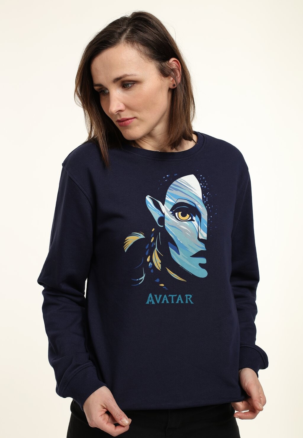 

Толстовка AVATAR 2 HALF FACE Henry Tiger, темно-синий