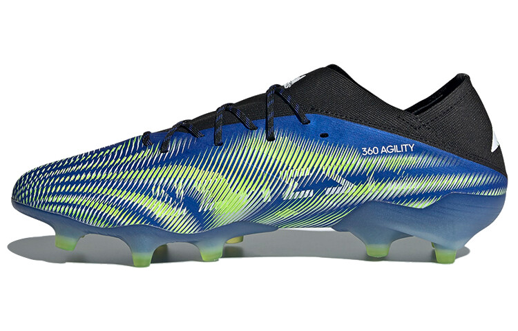 

Футбольные бутсы Nemeziz мужские низкие синие/черные Adidas