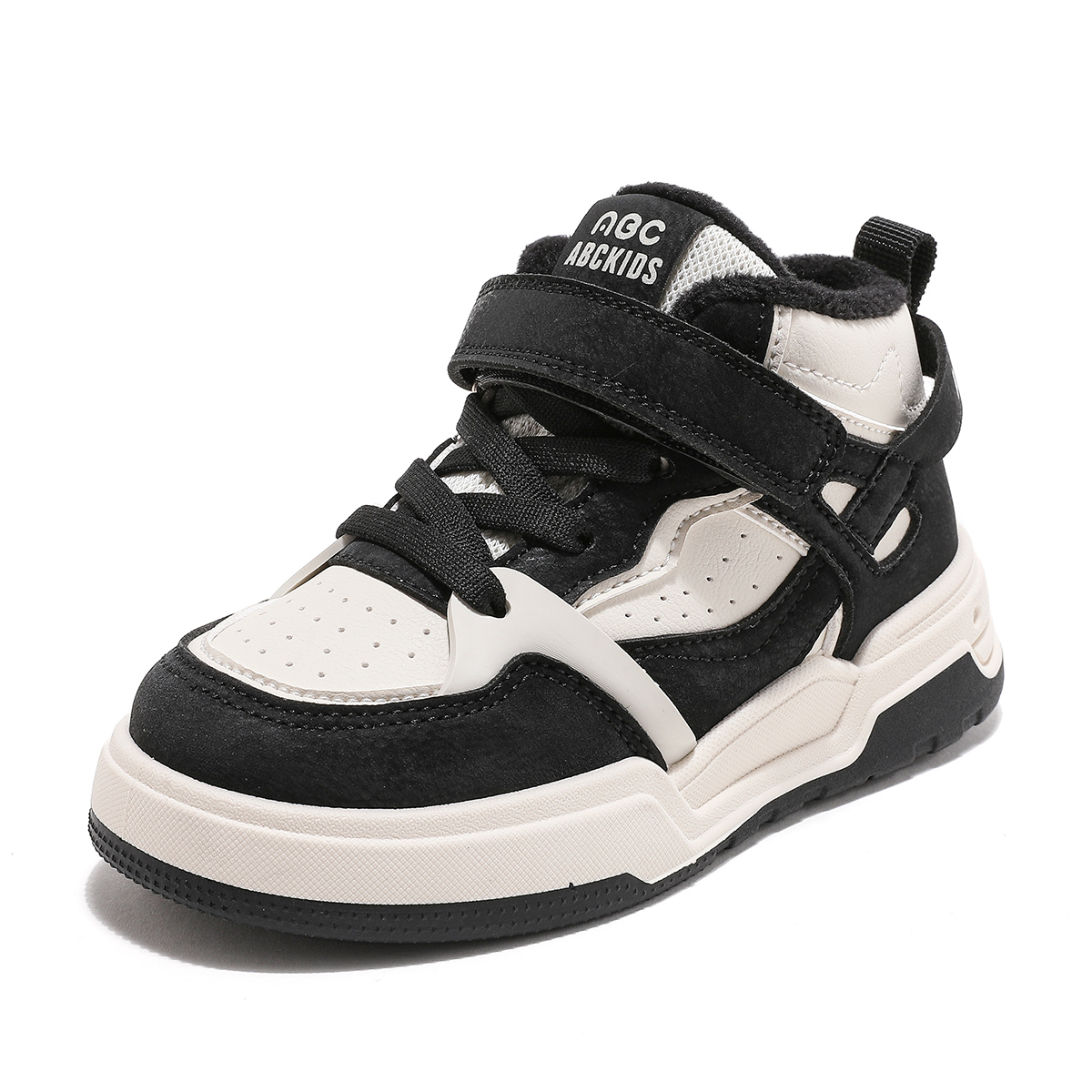 

Детские кроссовки Mid-Top Kids Lifestyle Shoes ABC KIDS, черный/бежевый