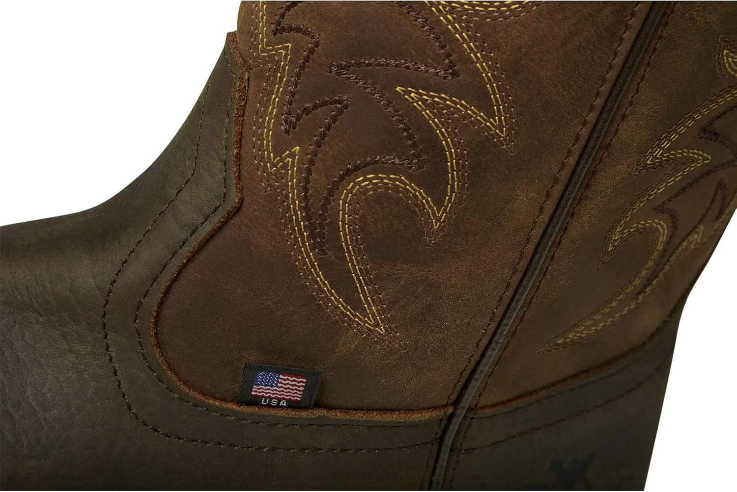 Мужские ботинки Thorogood American Heritage с квадратным носком Wellington, коричневый — фото 4