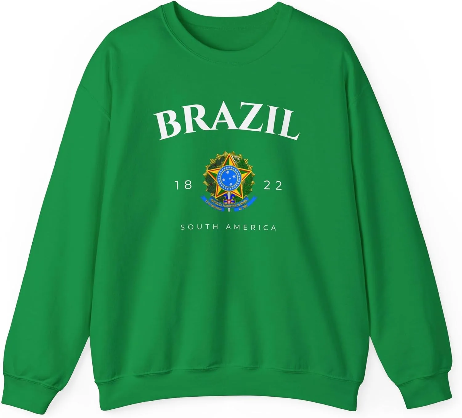 

Толстовка Heavy Blend с гербом Бразилии