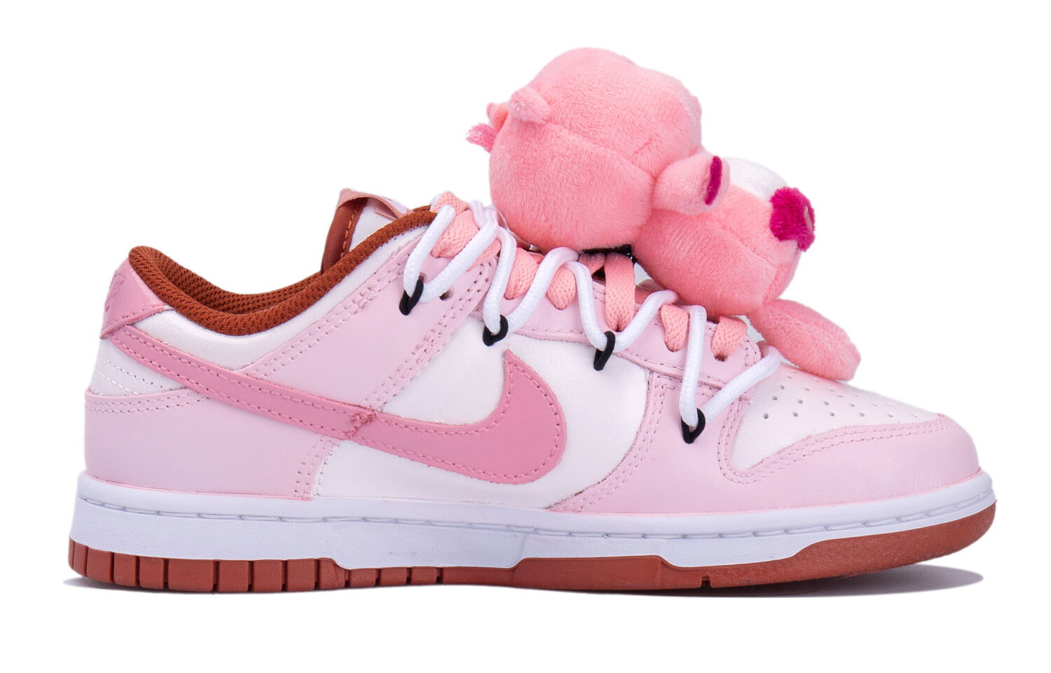 

Кроссовки Nike Dunk Skateboard Shoes Women's Low-Top Pink