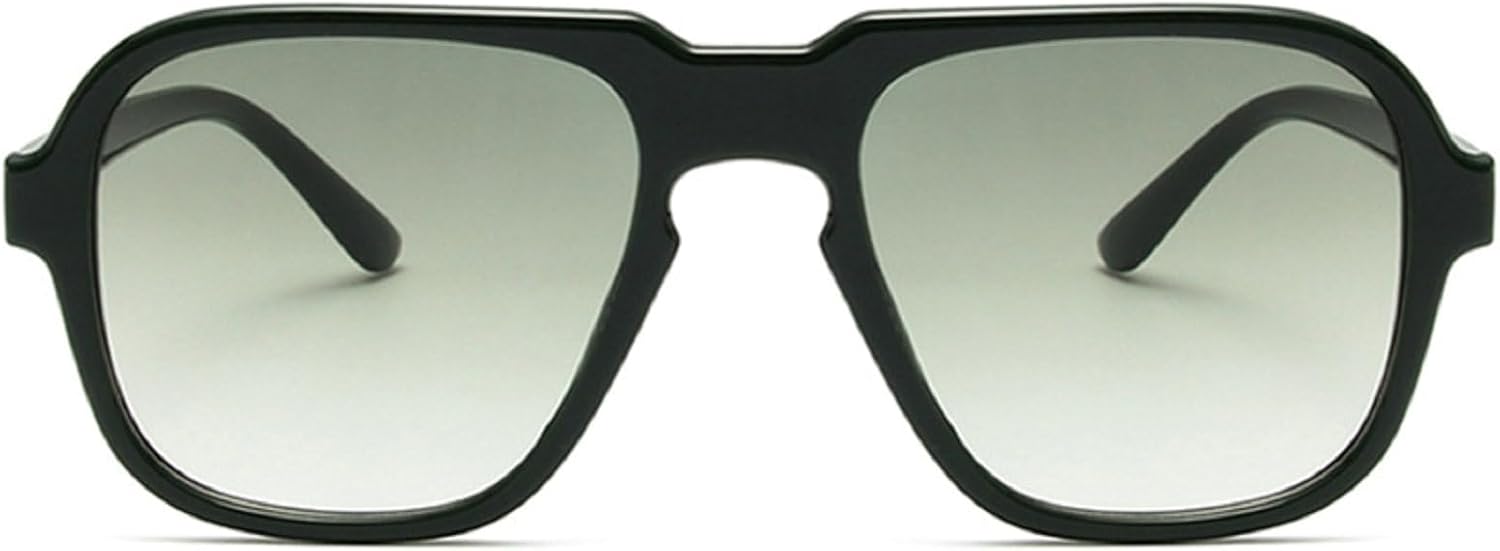 

Квадратные женские ретро-солнцезащитные очки-пилот с градиентными линзами цвета океана и защитой от УФ-излучения UV400. Мужские модные солнцезащитные очки с леопардовым принтом и цветом шампанского mincl, Green