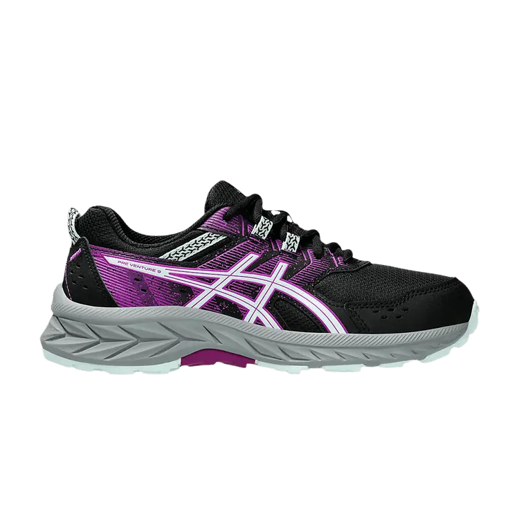 

Кроссовки ASICS Gel Venture 9 GS Black Soothing Sea, черный