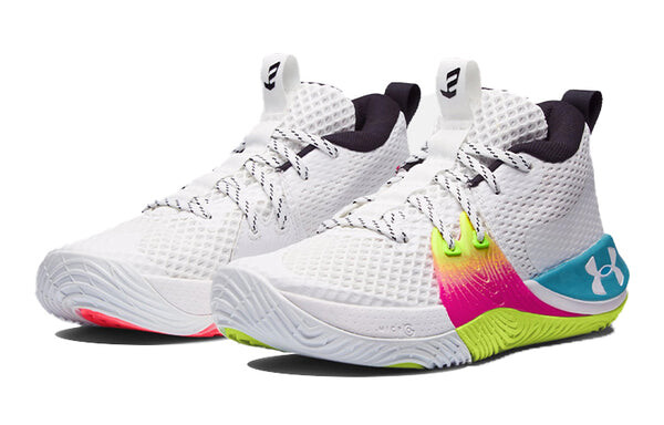 Кроссовки embiid one 'draft night' Under Armour, белый — фото 3