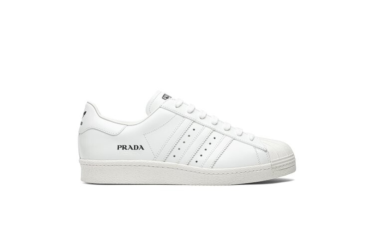 

Кроссовки Adidas Prada x Superstar, белый