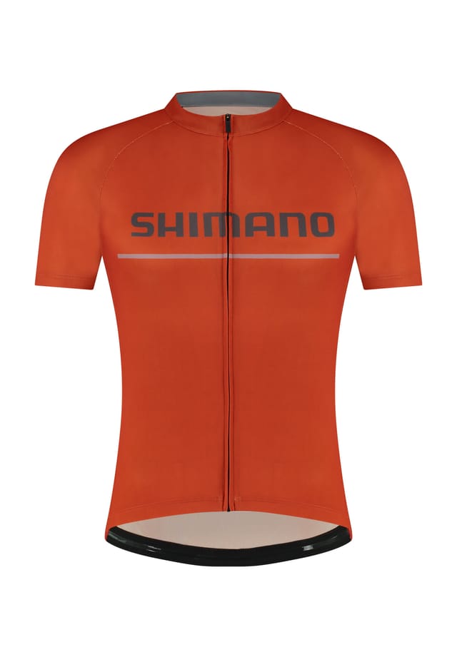 

Футболка с коротким рукавом с логотипом оранжевого цвета Shimano, оранжевый