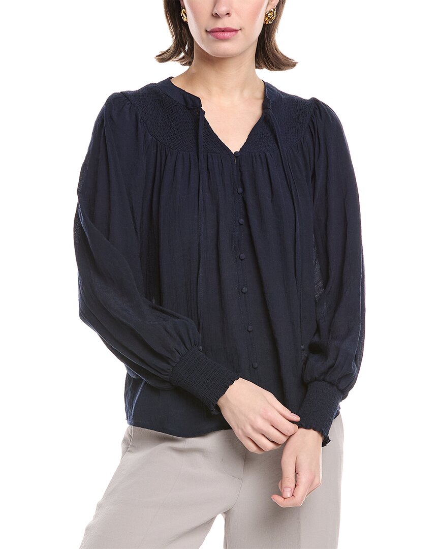 

Блузка Nanette Lepore Nanette Nanette Lepore, синий