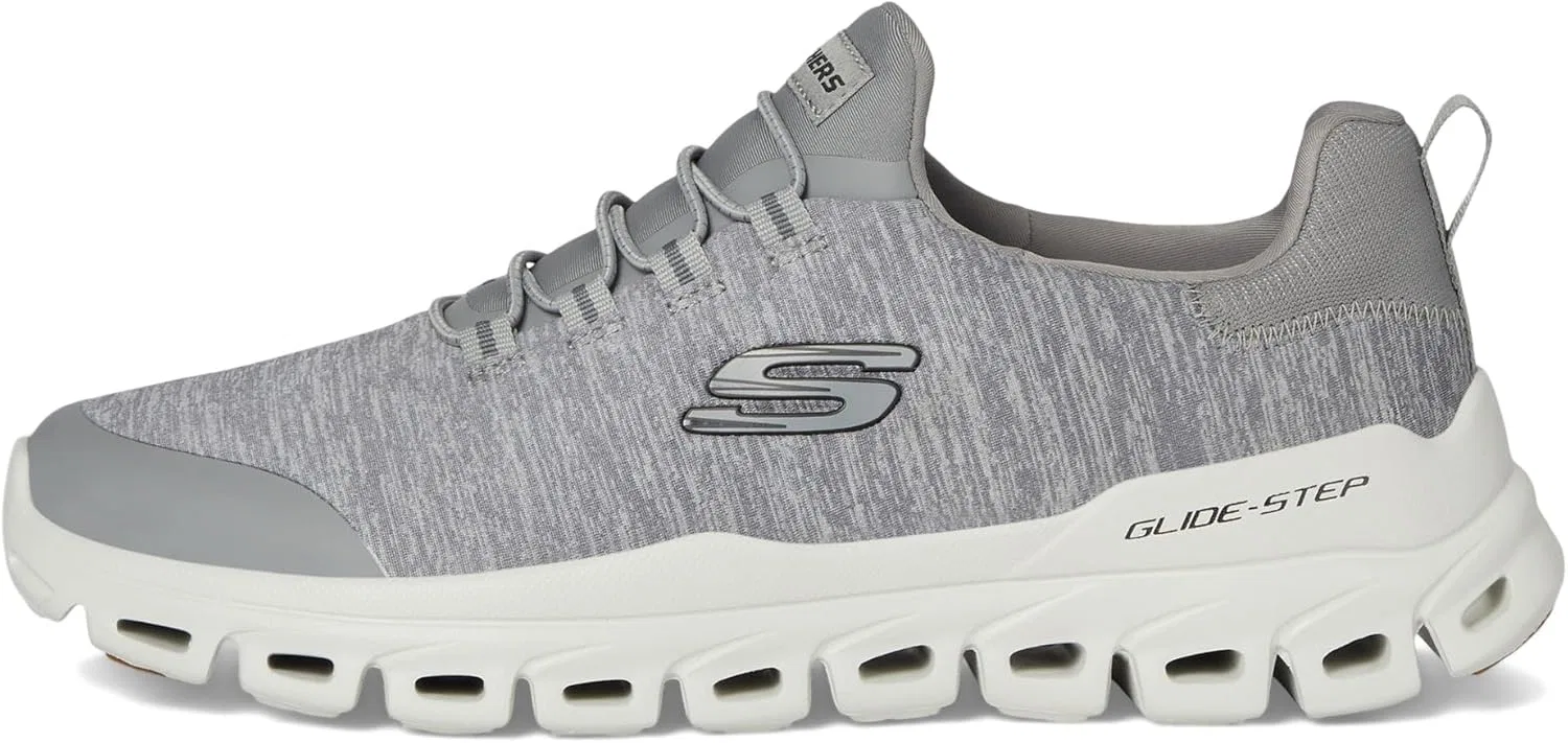Мужские кроссовки Skechers Glide-Step RYLA, Gray — фото 4