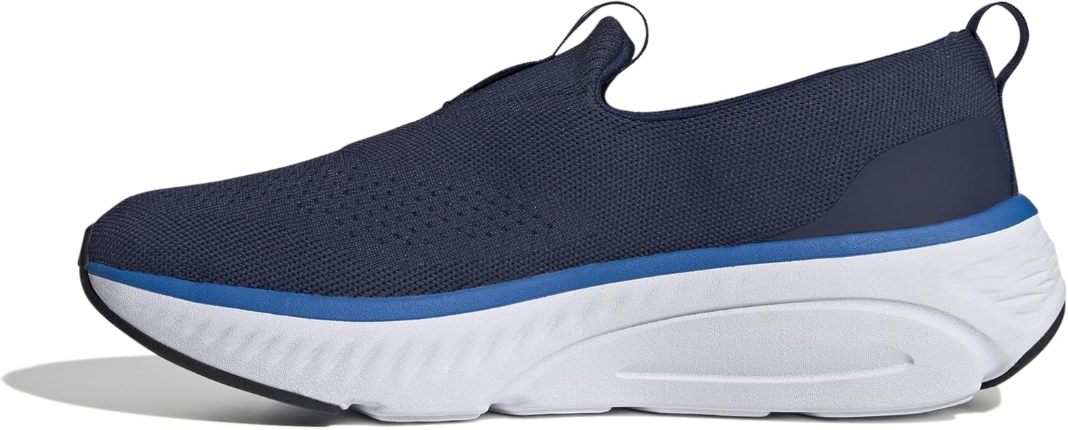 Мужские кроссовки Adidas Cloudfoam Go Lounger, белый/синий/темно-синий — фото 4