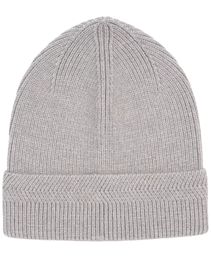 

Мужская тонкая ребристая шапка Alfani, серый