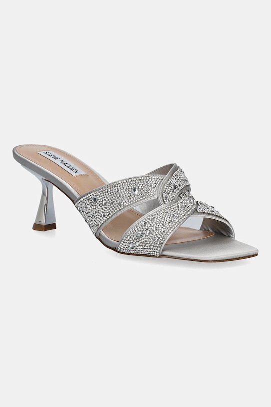 Шлепанцы Instep Steve Madden, серебряный