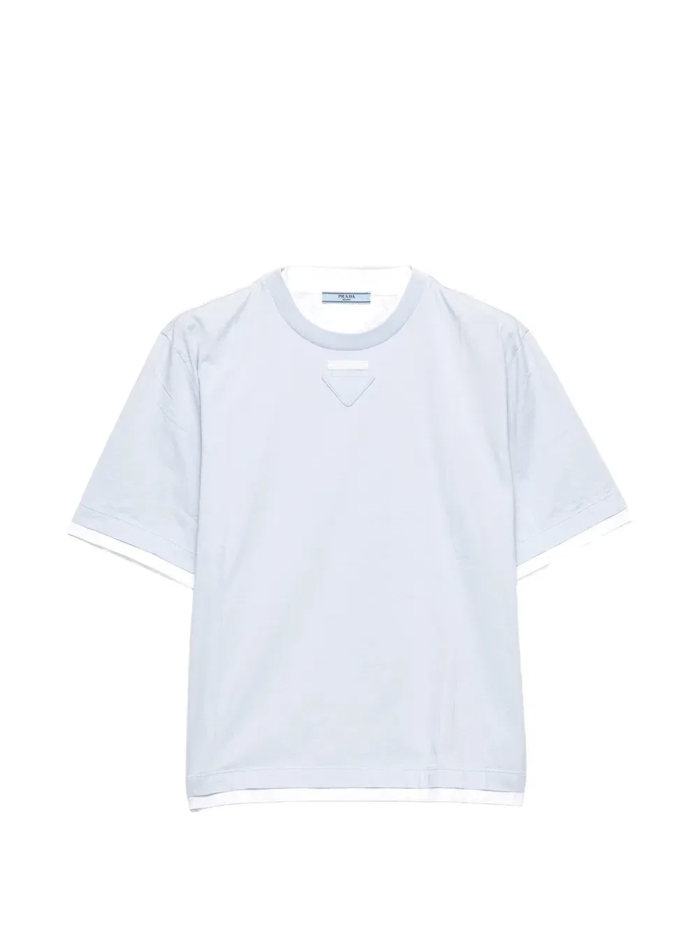 Футболка из джерси Prada, синий