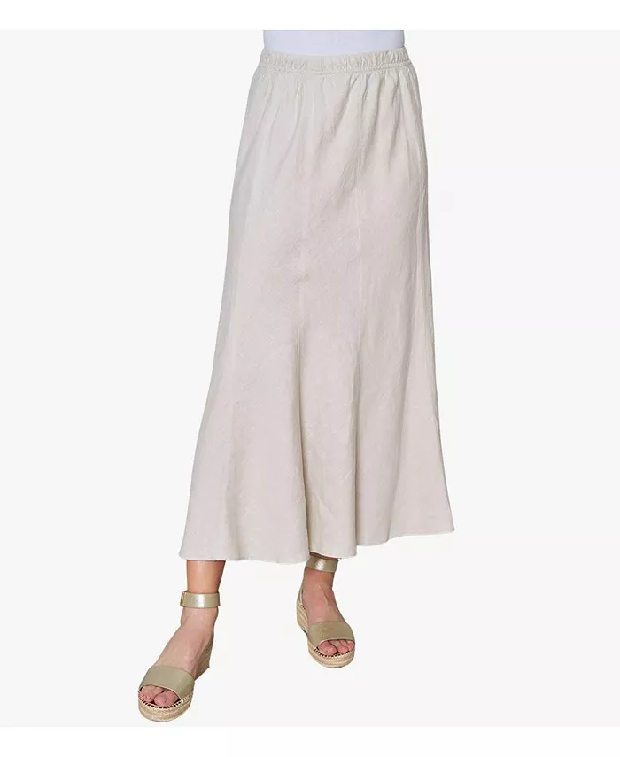 

Женская льняная юбка On The Move Stella Carakasi, коричневый/бежевый