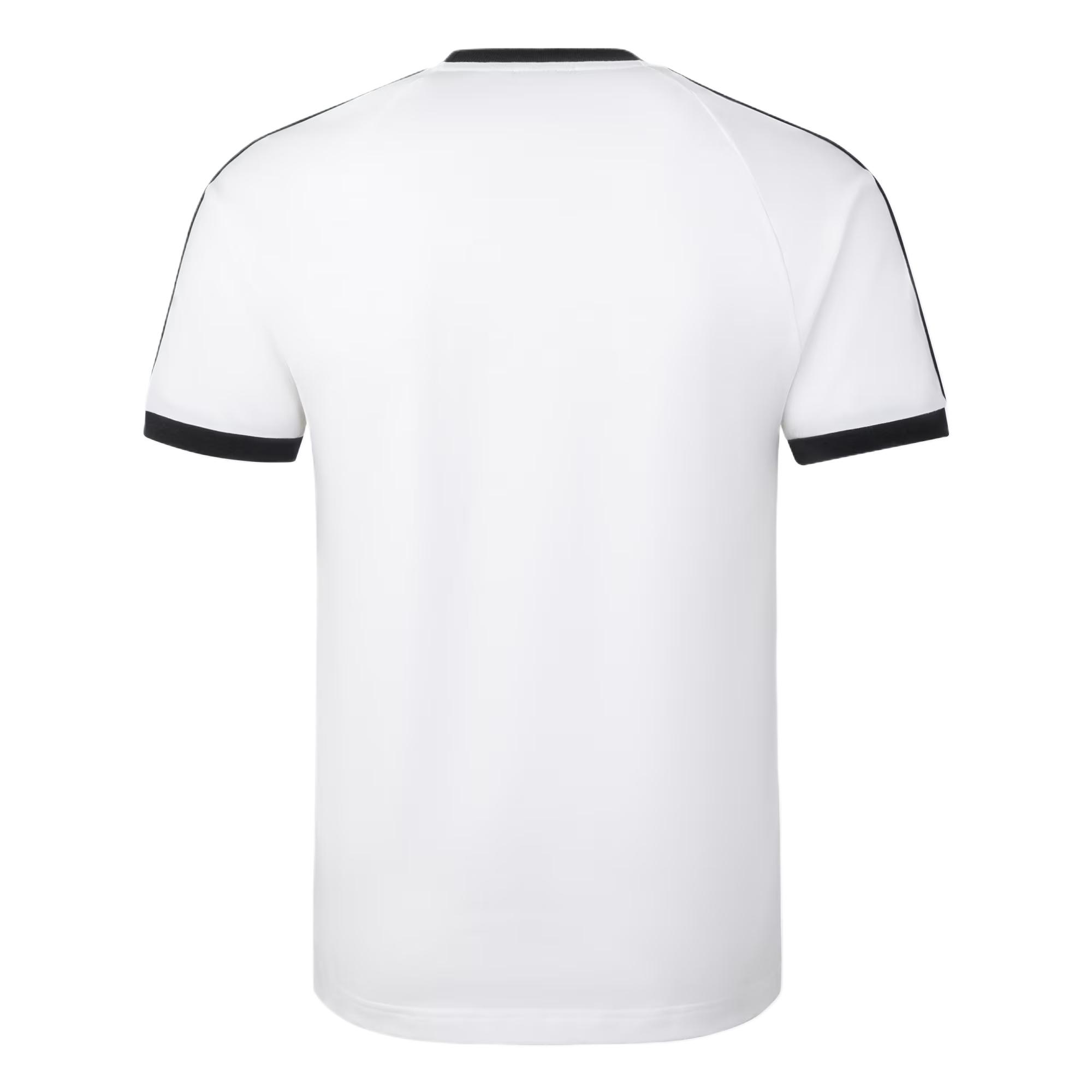 Футболка Originals Classic 3 Stripes Adidas, белый — фото 4
