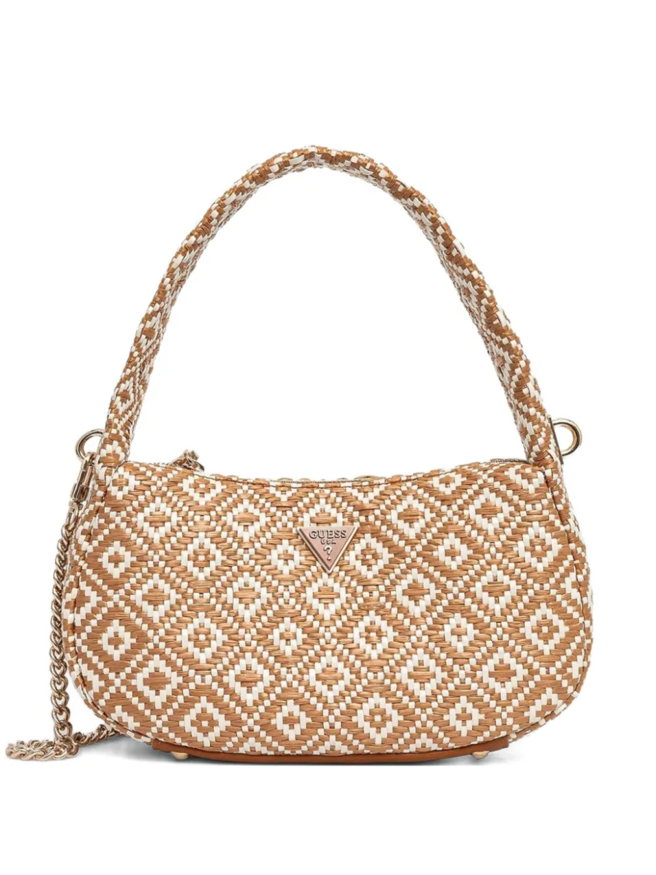 

GUESS USA сумка на плечо с узором, нейтральный