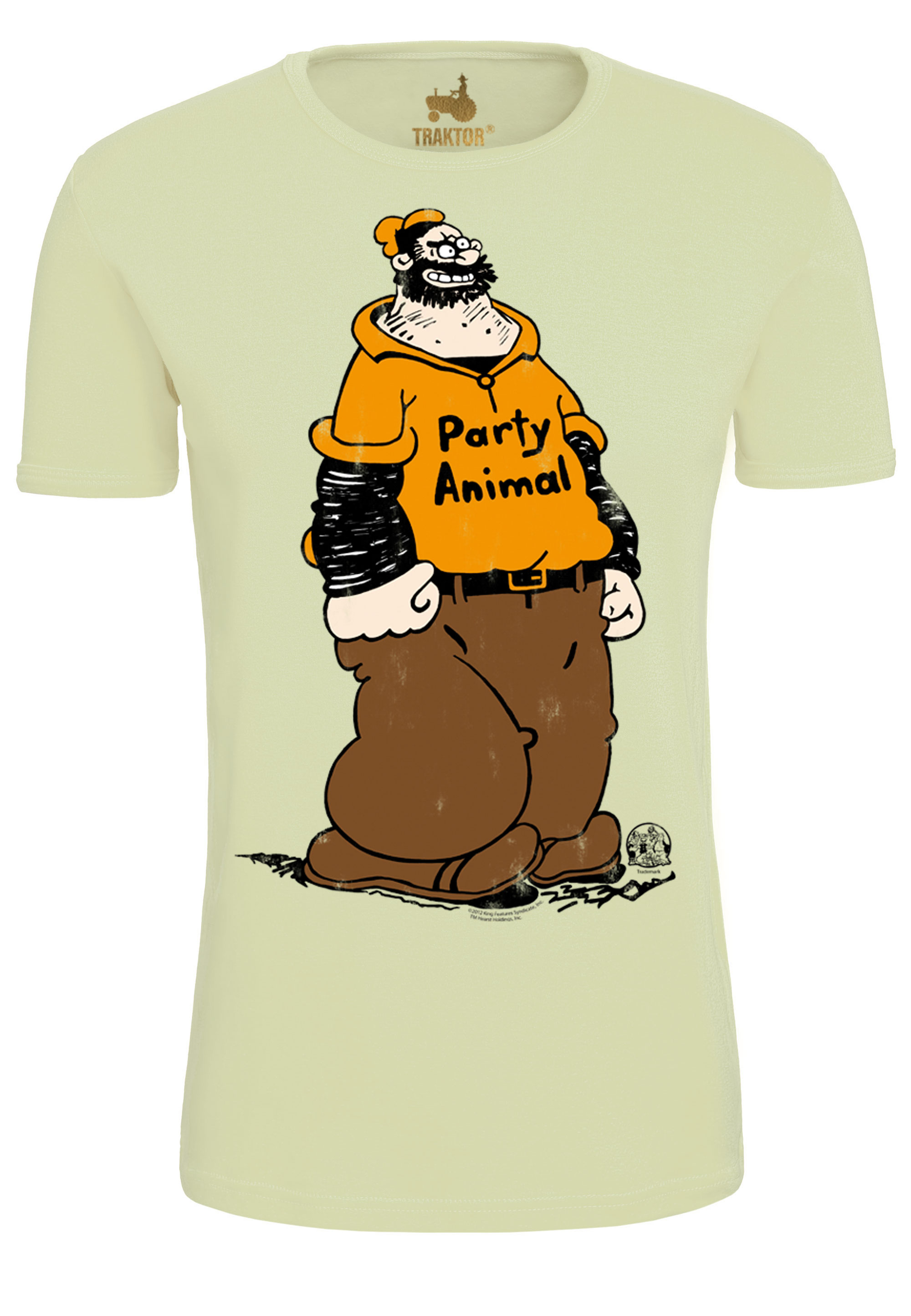 

Футболка Logoshirt Popeye – Brutus Party Animal, зеленый