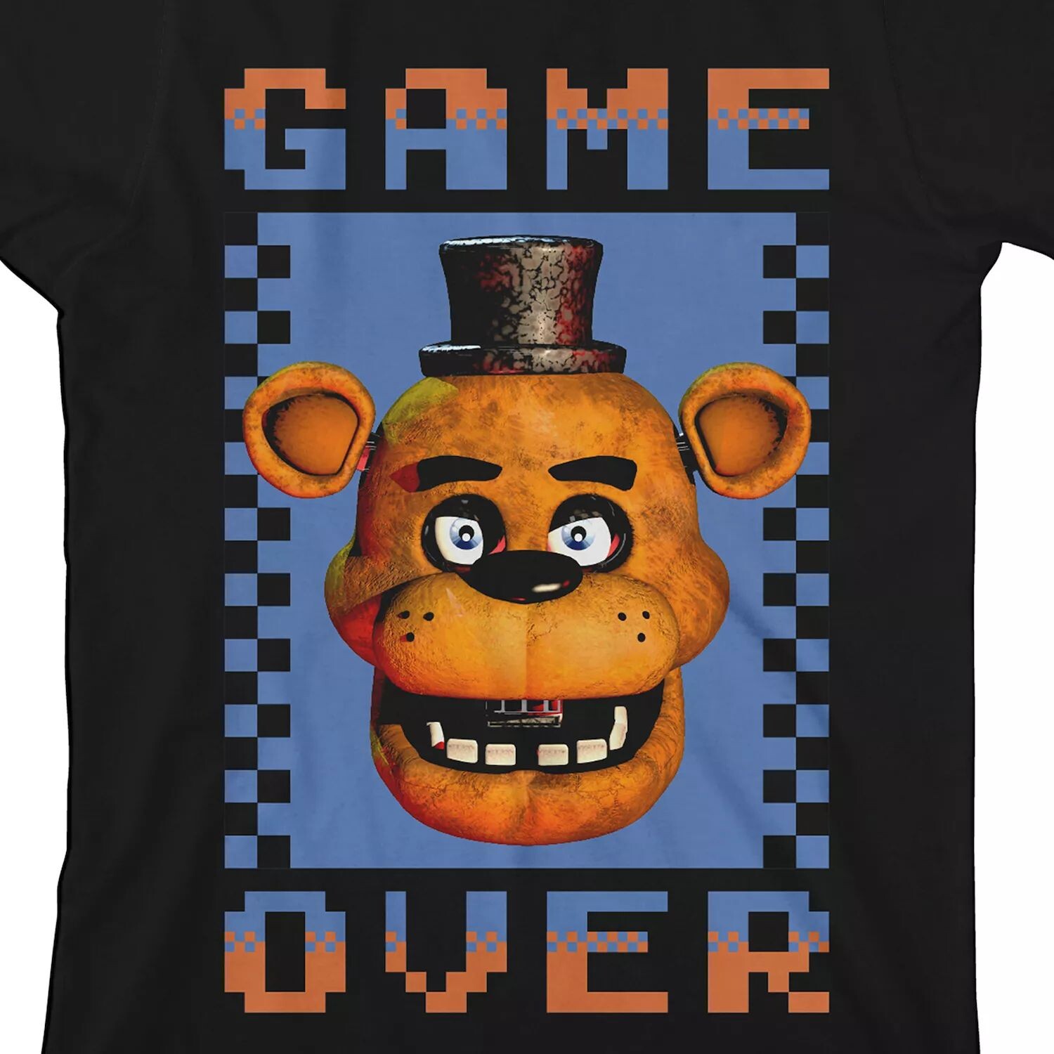 

Футболка Five Nights At Freddys Game Over для мальчиков 8–20 лет с графическим рисунком Licensed Character