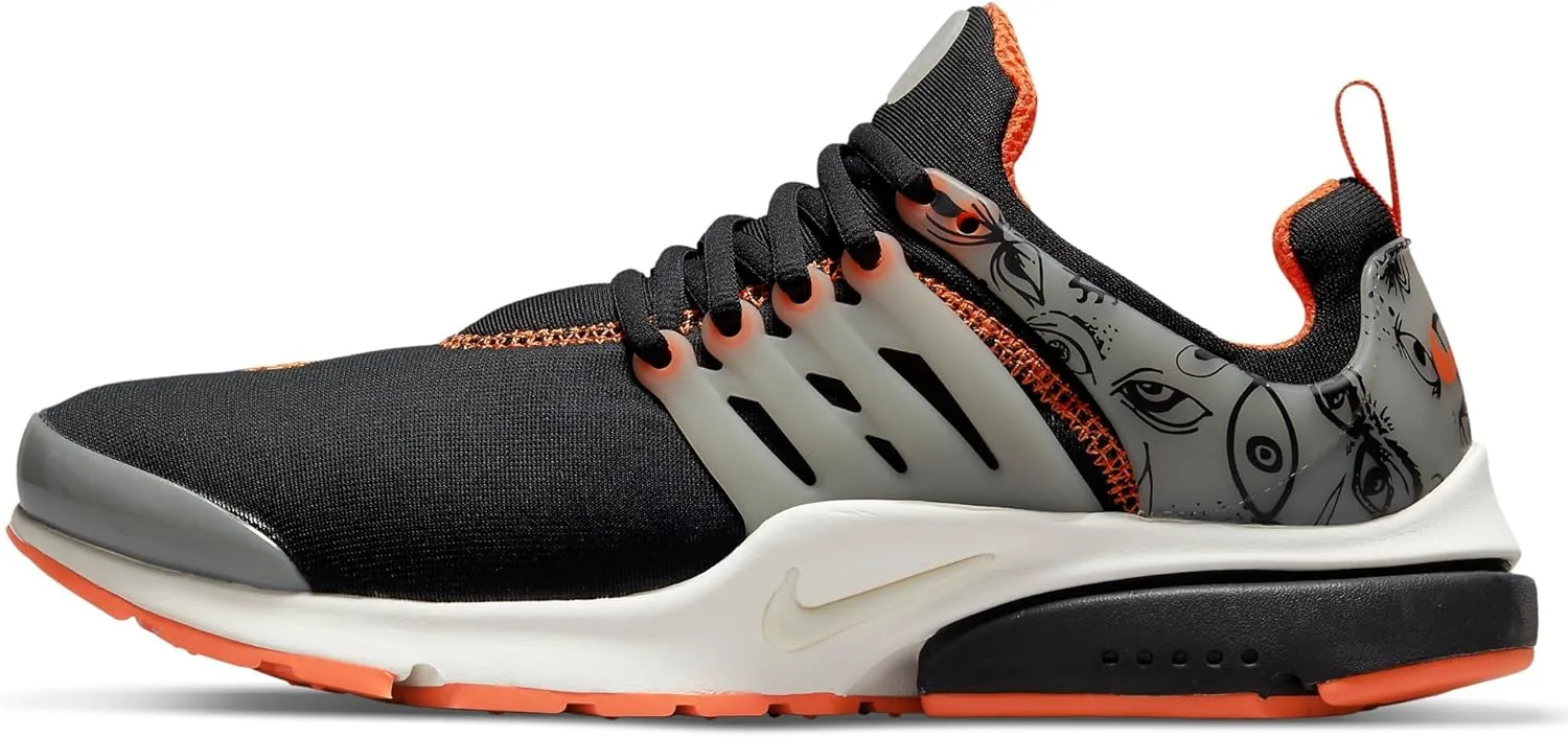 Кроссовки Nike Air Presto PRM для мужчин, модель Dj9568, белый/черный/оранжевый