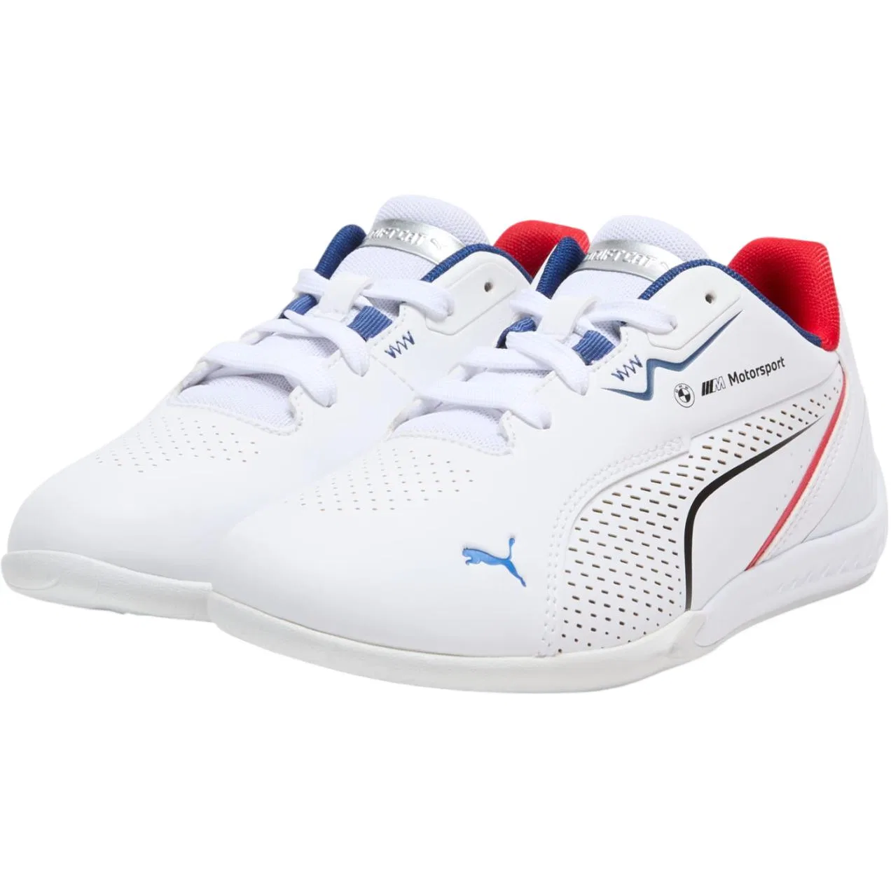 Кроссовки детские PUMA BMW MDrift Cat Low Lifestyle White — фото 4