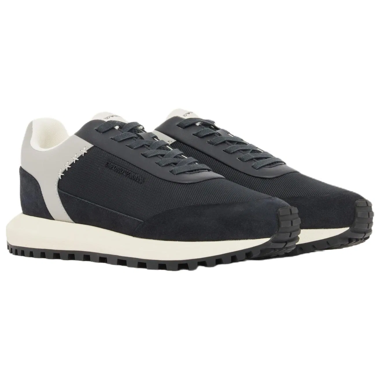Кроссовки Casual Shoes из Cordura EMPORIO ARMANI Marine Blue — фото 4