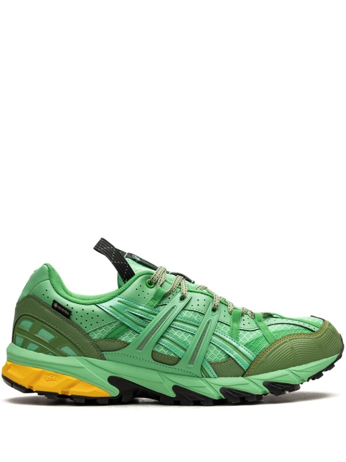

Кроссовки со вставками ASICS, зеленый
